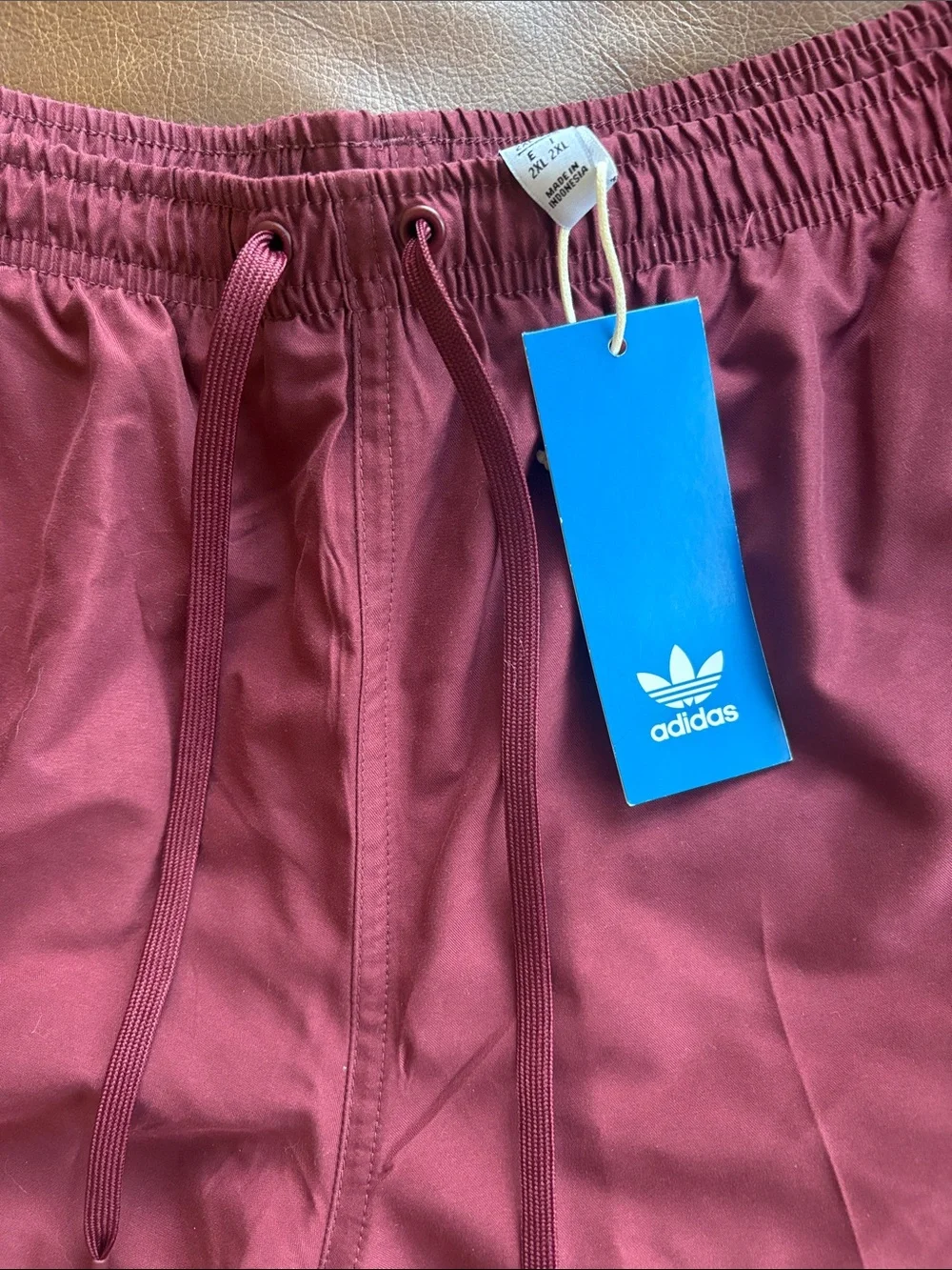 Adidas 5” inseam swim shorts